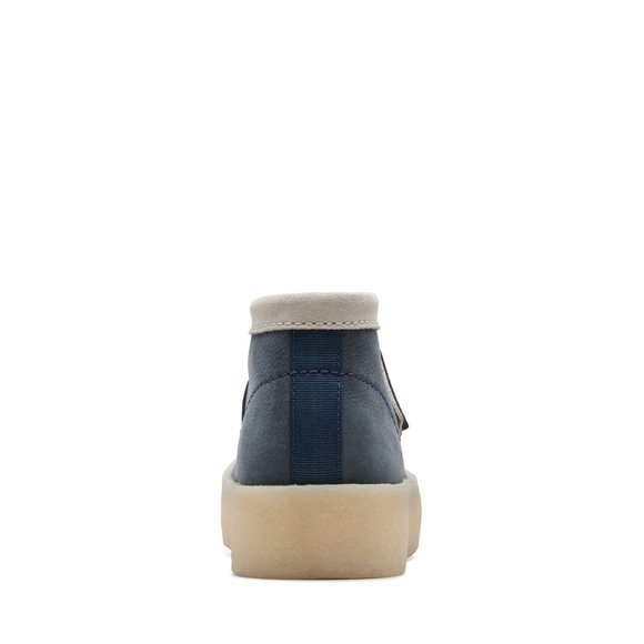 Clarks WallabeeCup Bt blue nubuck main image 4